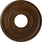 Ekena Millwork Bradford Ceiling Medallion (Canopies up to 6 5/8"), 12 1/2"OD x 3 7/8"ID x 3/4"P, Root Beer Crackle CM12BRRBC - alternate 1
